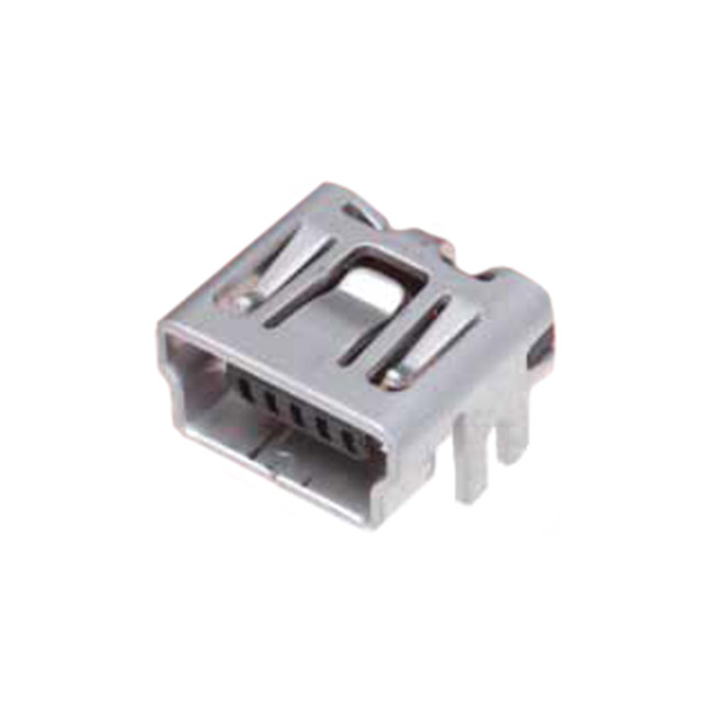 CONN RCPT USB2.0 MINI B SMD R/A