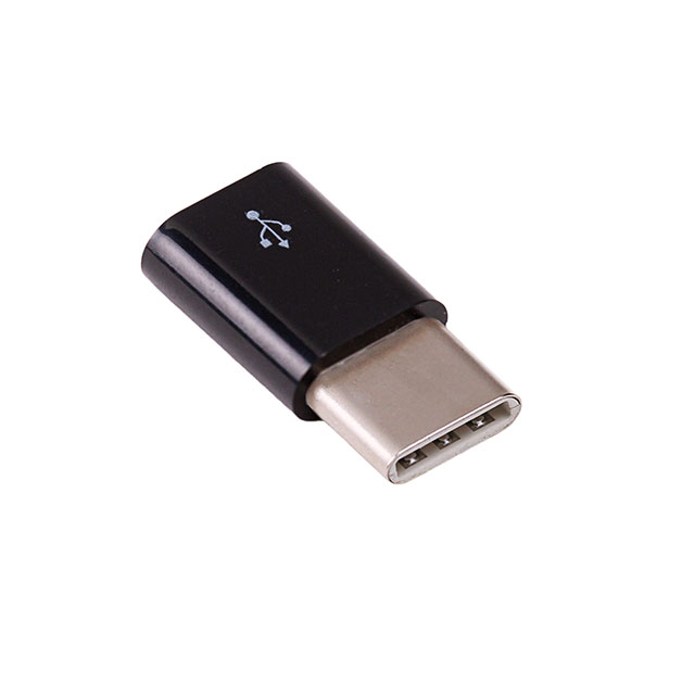 BLACK MICRO-USB-B TO USB-C ADAPT