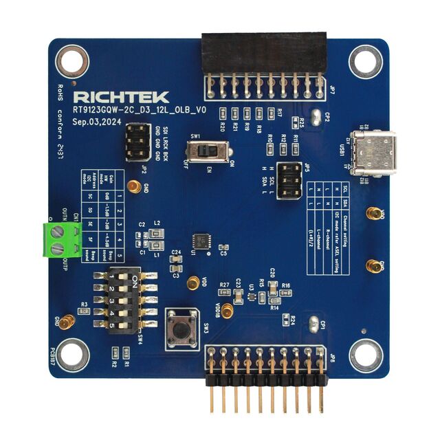 EVAL BOARD OF RT9123GQW-2C