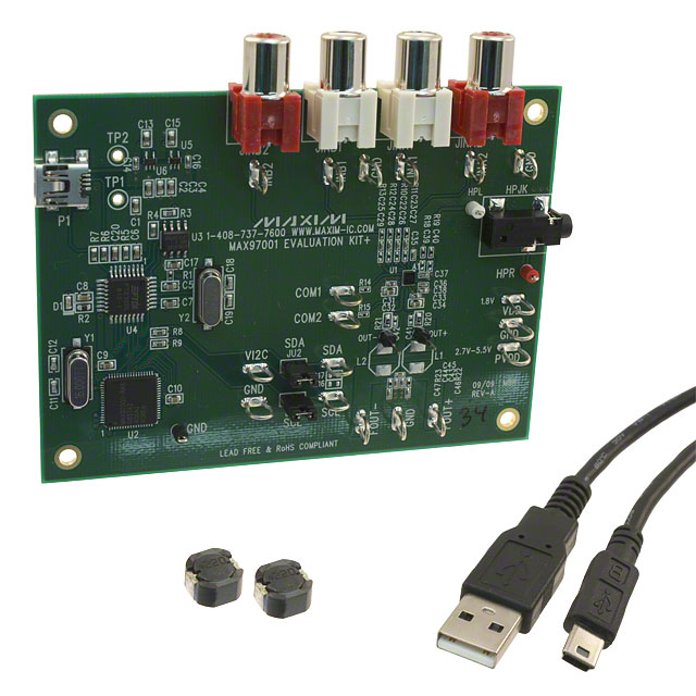 EVAL BOARD FOR MAX97001