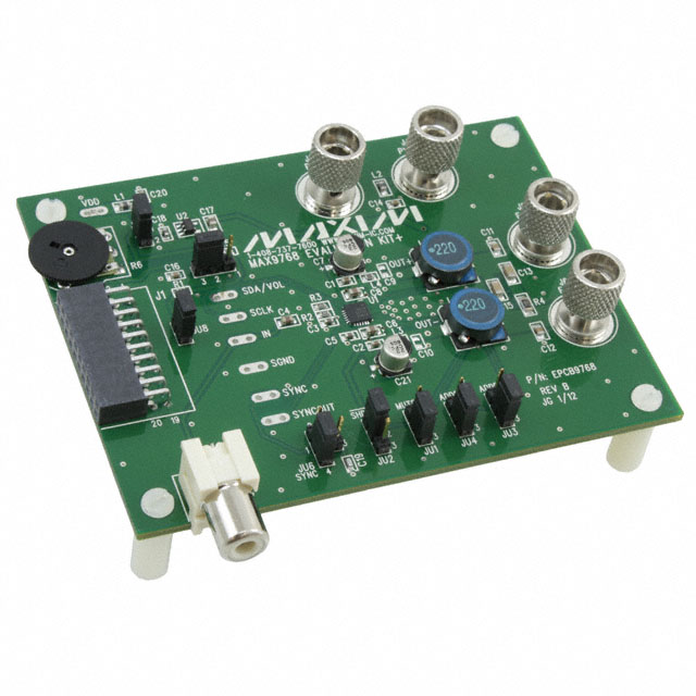 EVAL BOARD FOR MAX9768