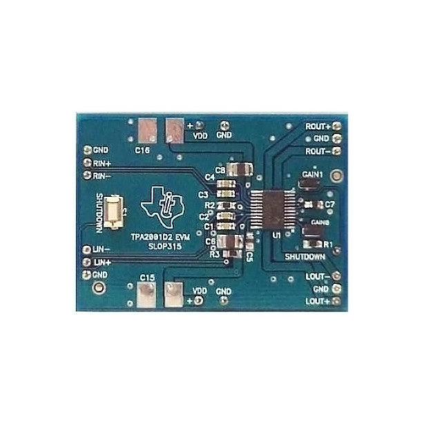 EVAL BOARD FOR TPA2001D2