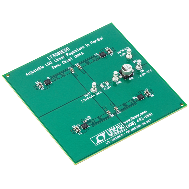 EVAL BOARD FOR LT3080