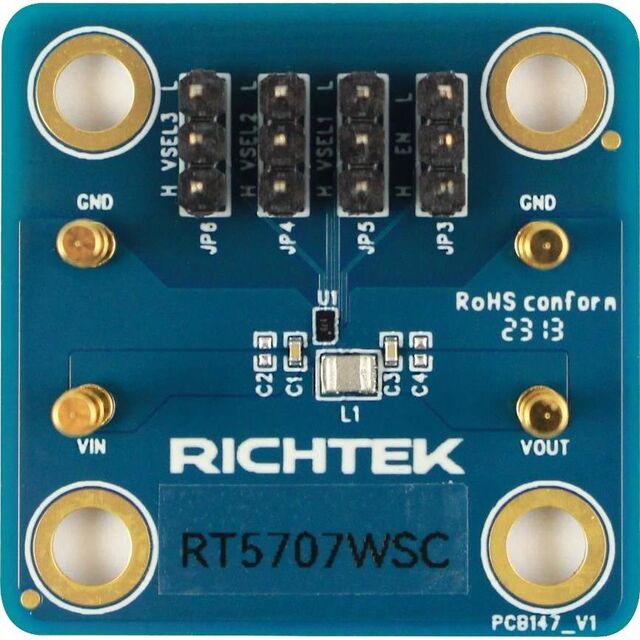 EVAL BOARD FOR RT5707