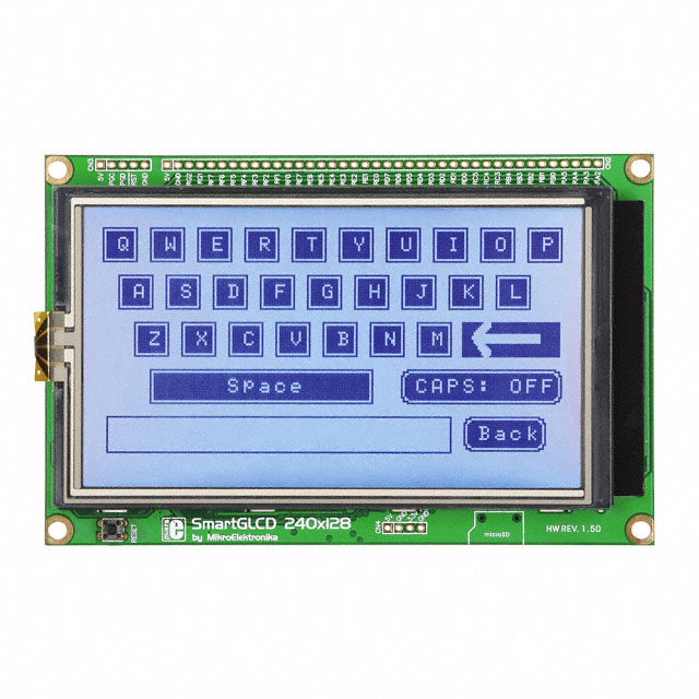 SMARTGLCD PIC18F87K22 EVAL BRD