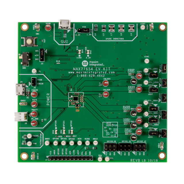 EVAL BOARD FOR MAX77654