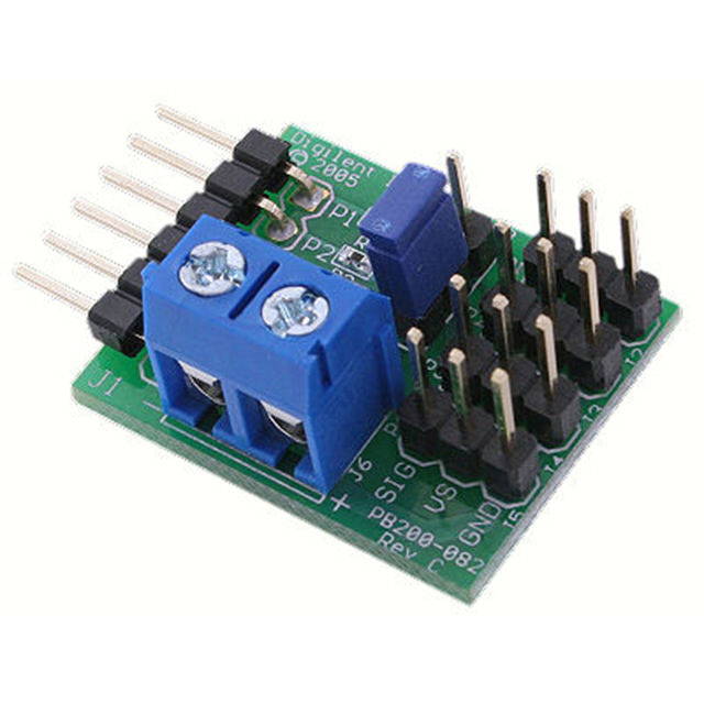 PMODCON3 SERVO CONNECTOR MODULE