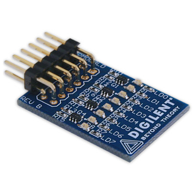 PMOD8LD LOGIC LEVEL LED BOARD