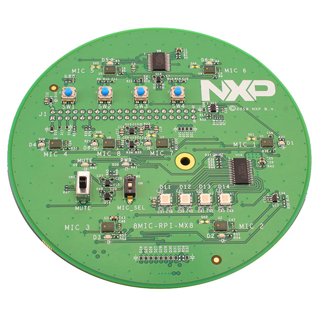 8 MICROPHONE BOARD FOR VOICE