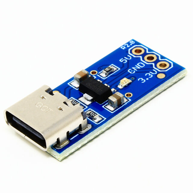 3.3V AND 5V SUPPLY FROM USB-C