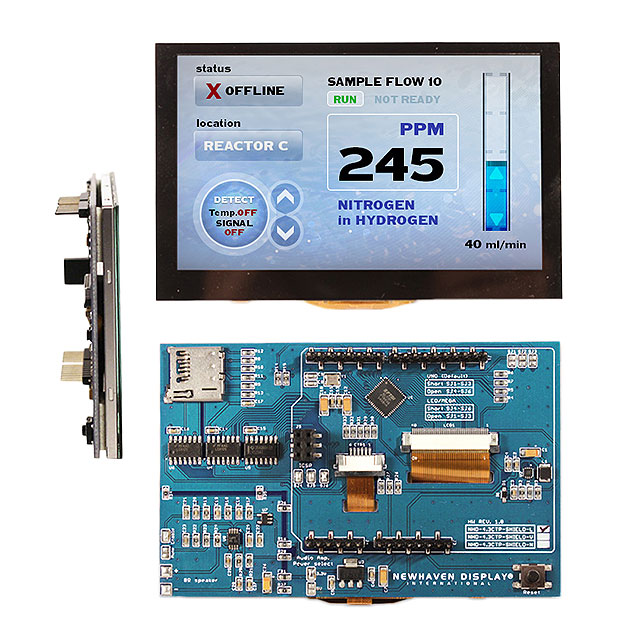 LCD 4.3" 480X272 CAP TOUCHSCREEN