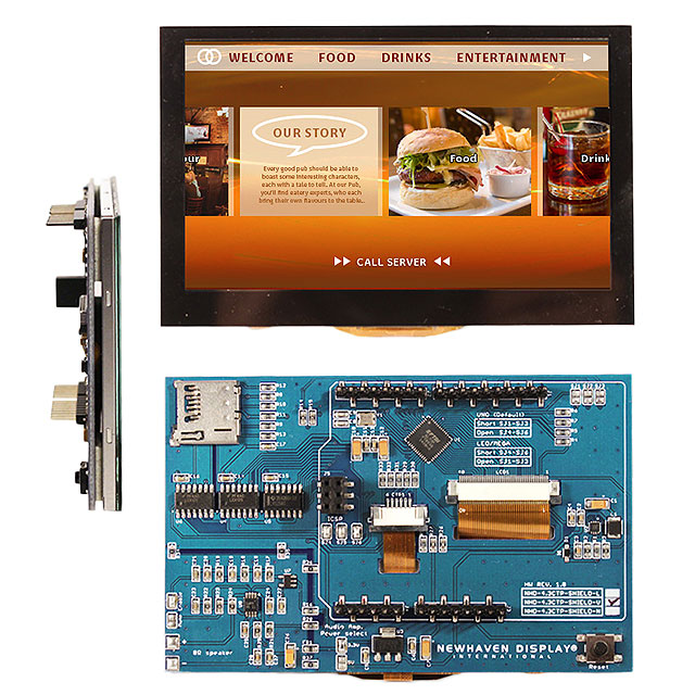 LCD 4.3" 480X272 CAP TOUCHSCREEN
