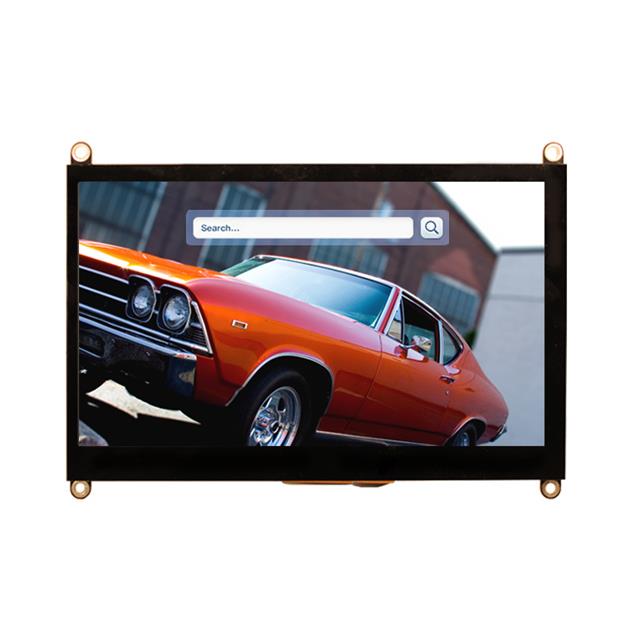 LCD 7" 800X480 CAPTOUCH CAPE STD