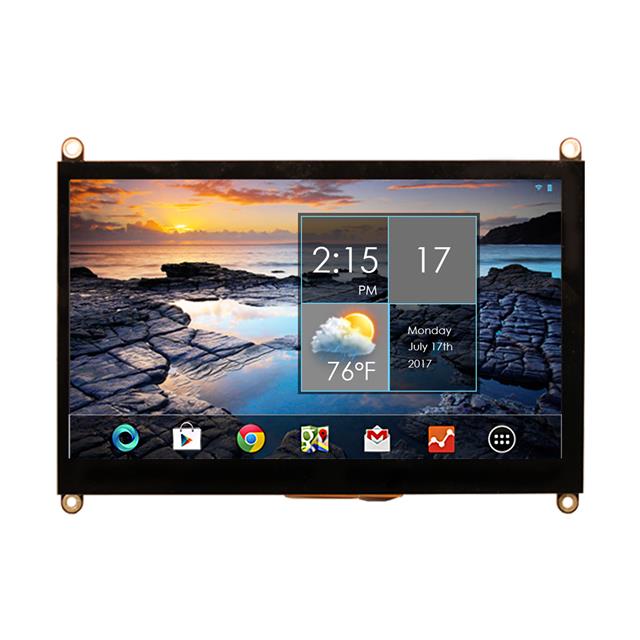 LCD 7" 800X480 CAPTOUCH CAPE SUN