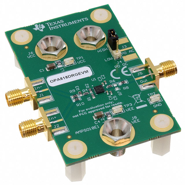 EVAL BOARD FOR OPA818