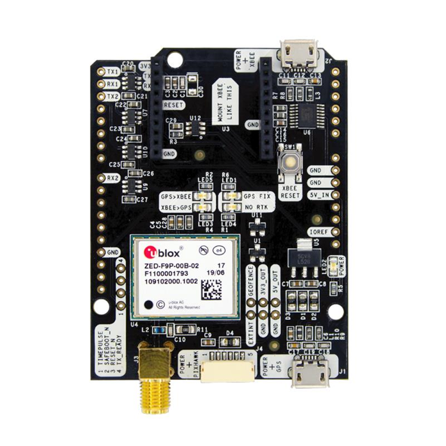 SIMPLERTK2B GPS/GNSS RTK ZED-F9P