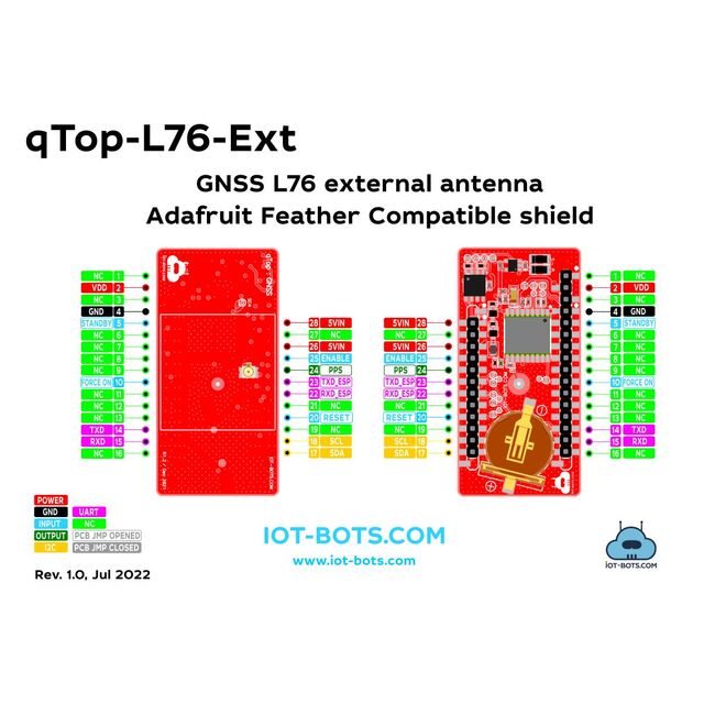QTOP ADAFRUIT FEATHER COMPATIBLE
