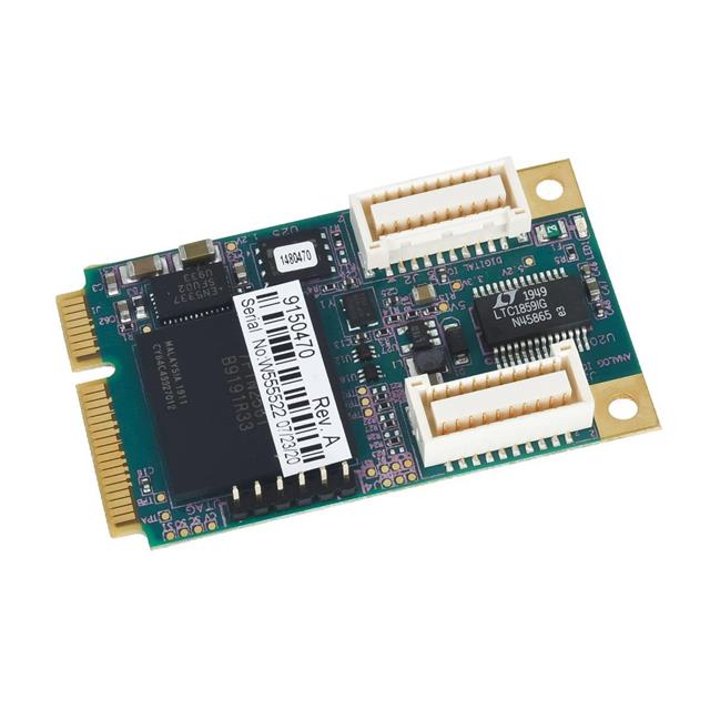 MiniCard Analog IO 8 Ain 4 Aout