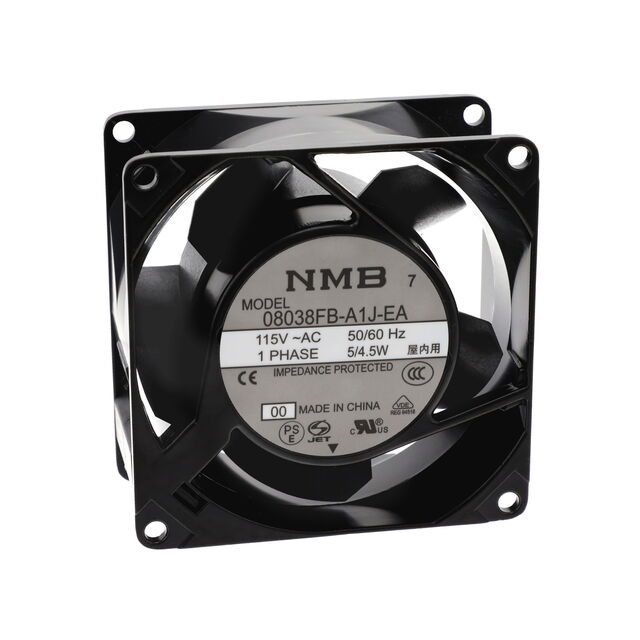 FAN 80MM X 38MM 115VAC TERMINAL