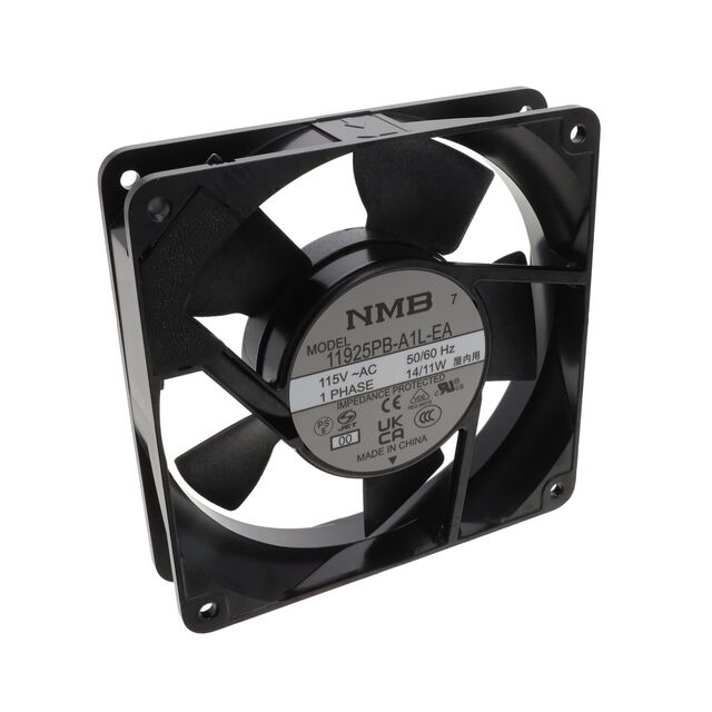 FAN 119MM X 25MM 115VAC TERMINAL