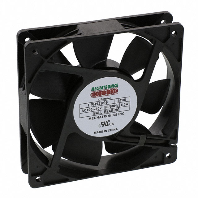 FAN AXIAL 120X25.5MM 100-240VAC