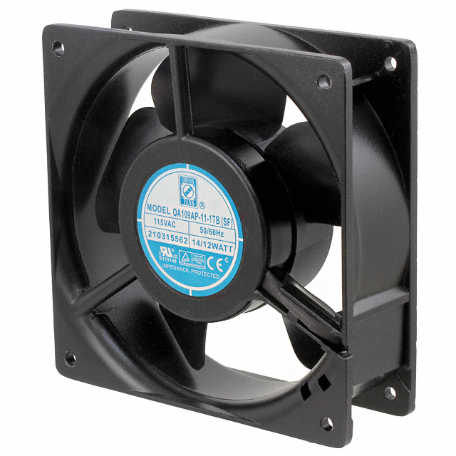 FAN AXIAL 120X38MM 115VAC TERM