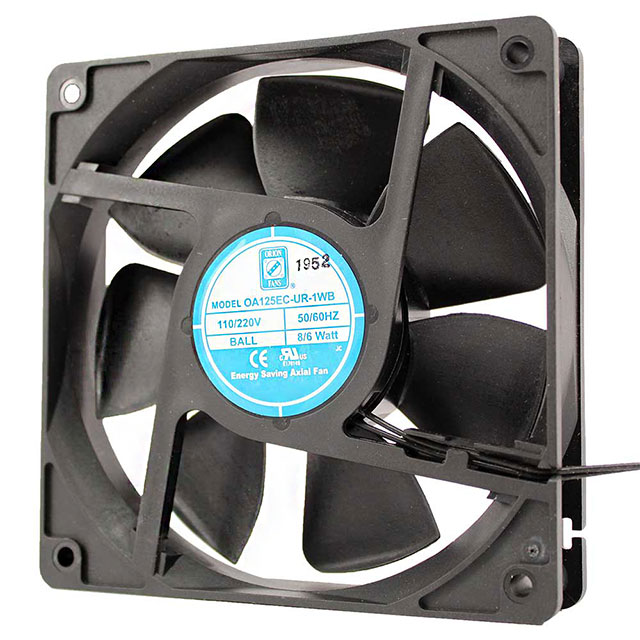 EC FAN 120X25MM 85-265VAC 80CFM