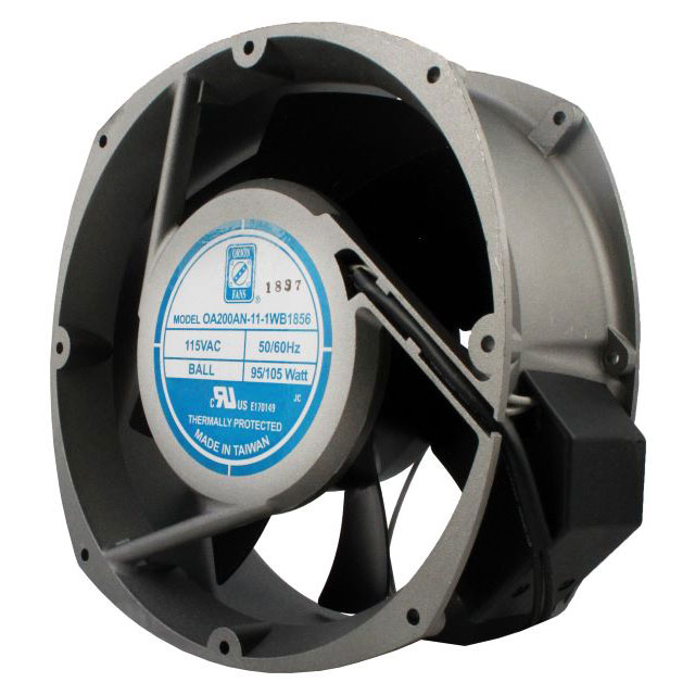 FAN AXIAL 200X70MM 115VAC WIRE
