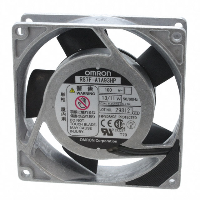 FAN AXIAL 92X25MM 230VAC TERM