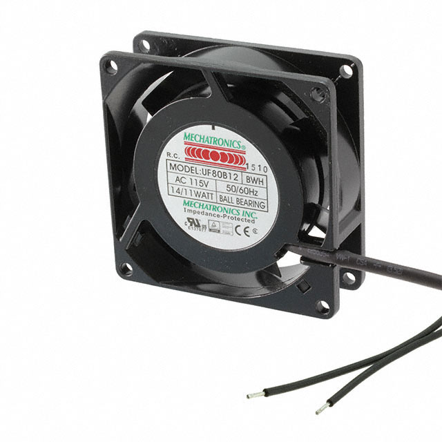 FAN AXIAL 80X25MM 230VAC WIRE