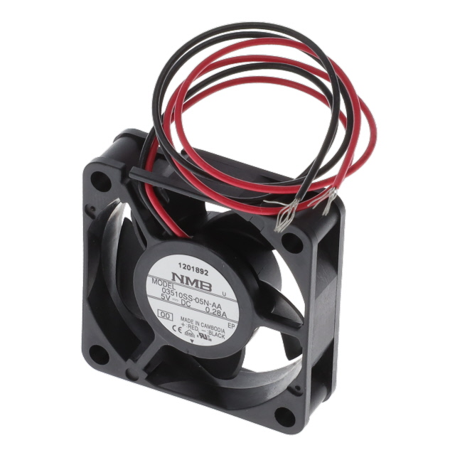 FAN AXIAL 35X10MM 5VDC WIRE