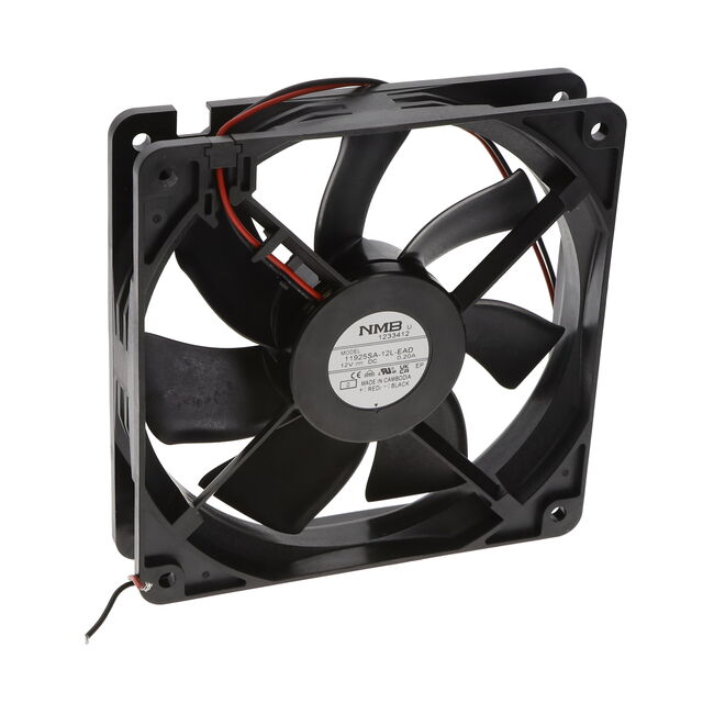 FAN AXIAL 119X25MM 12VDC WIRE