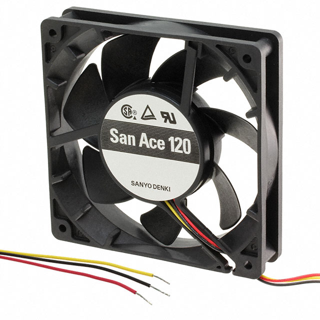 FAN AXIAL 119X25MM 12VDC WIRE