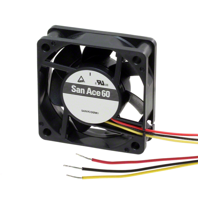 FAN AXIAL 60X25MM 12VDC WIRE
