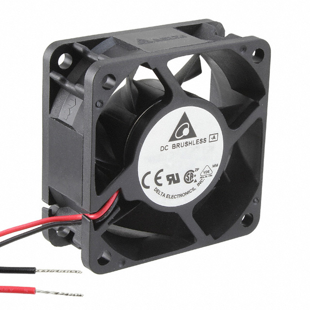 FAN AXIAL 60X25.4MM 12VDC WIRE
