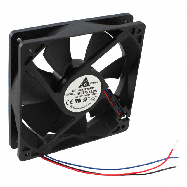 FAN AXIAL 120X25.4MM 12VDC WIRE
