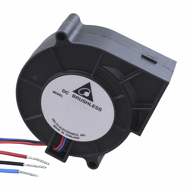 FAN BLOWER 75.7X25MM 12VDC WIRE