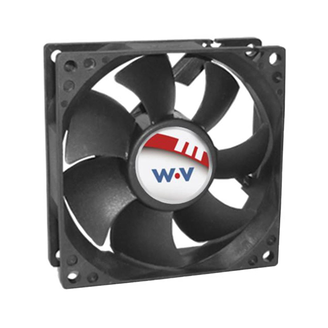 FAN AXIAL 80X25.4MM 12VDC WIRE