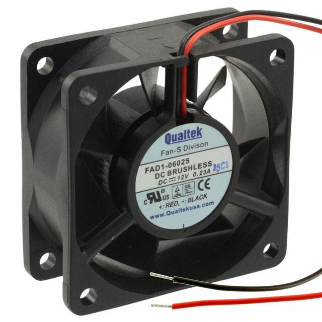 FAN AXIAL 60X25MM 12VDC WIRE