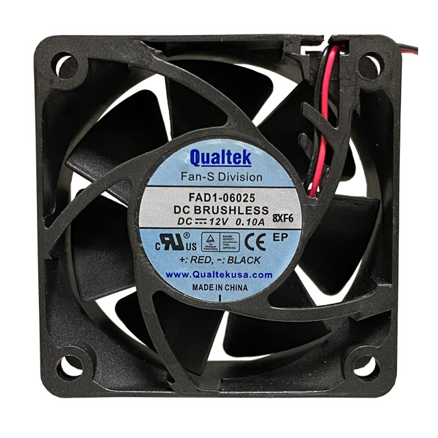 FAN AXIAL 60X25MM 12VDC WIRE