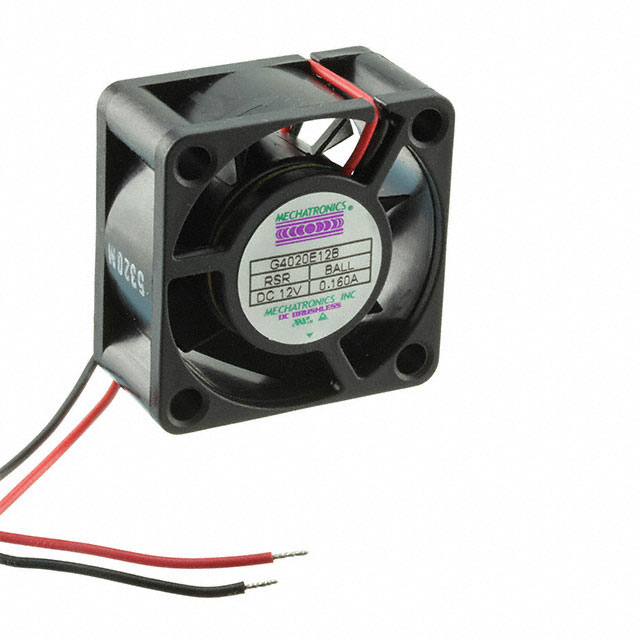 FAN AXIAL 40X20MM 12VDC WIRE