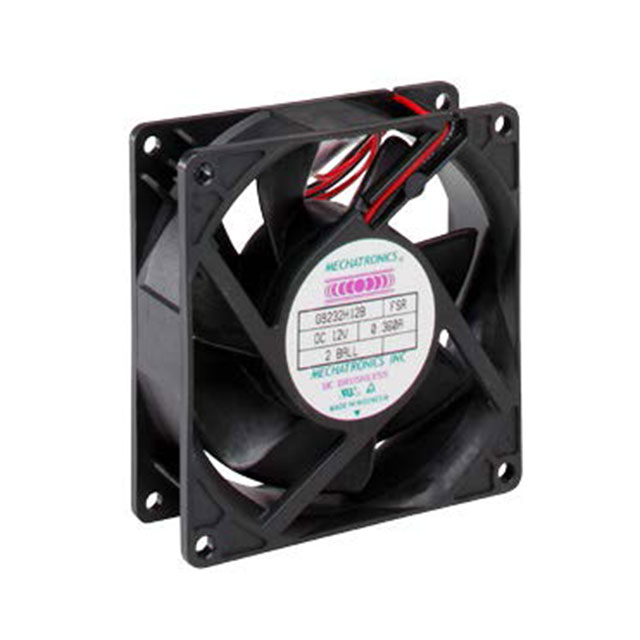 FAN AXIAL 92X32MM 12VDC WIRE