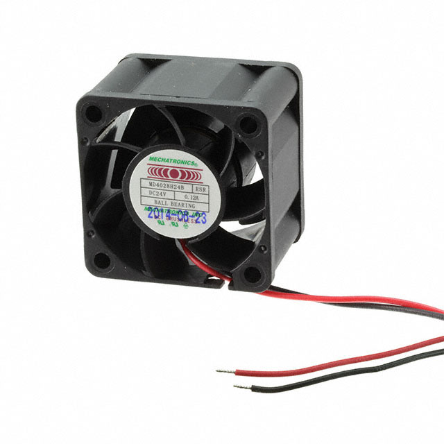 FAN AXIAL 40X28MM 24VDC WIRE