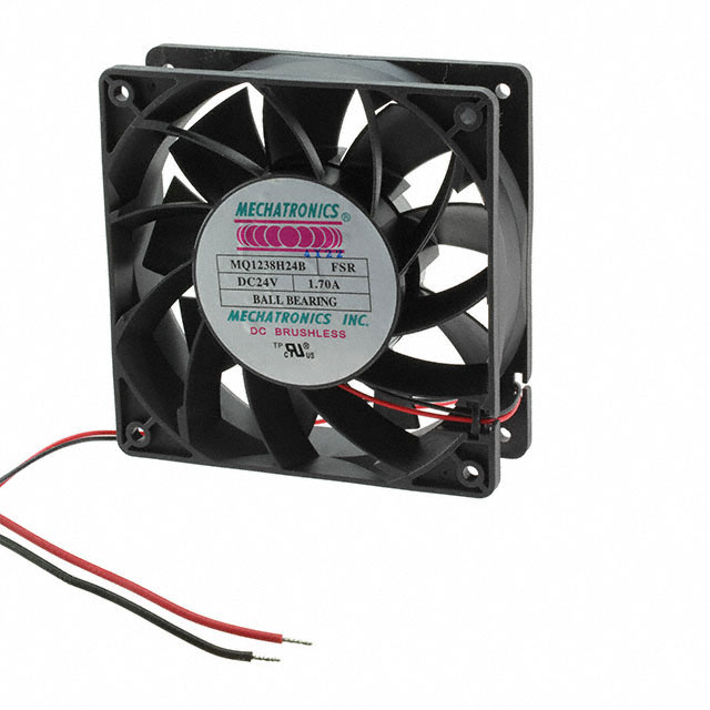 FAN AXIAL 120X38MM 24VDC WIRE