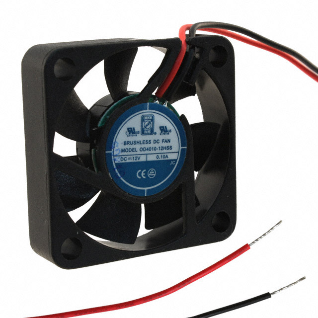 FAN AXIAL 40X10.5MM 12VDC WIRE
