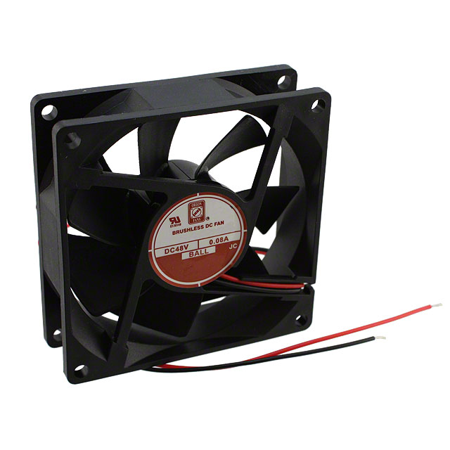 FAN AXIAL 80X25MM 48VDC WIRE