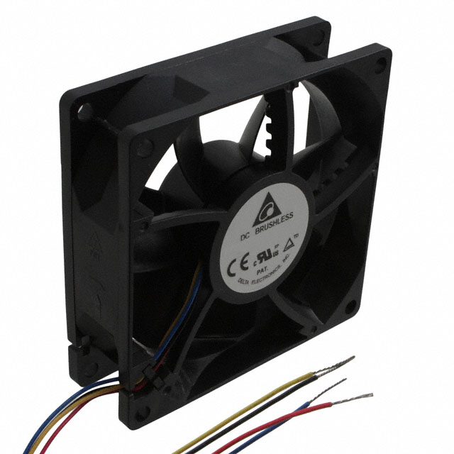 FAN AXIAL 80X25.4MM 12VDC WIRE
