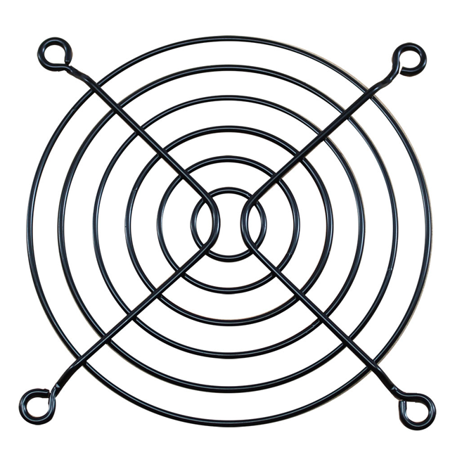 FAN GUARD METAL 92MM BLACK