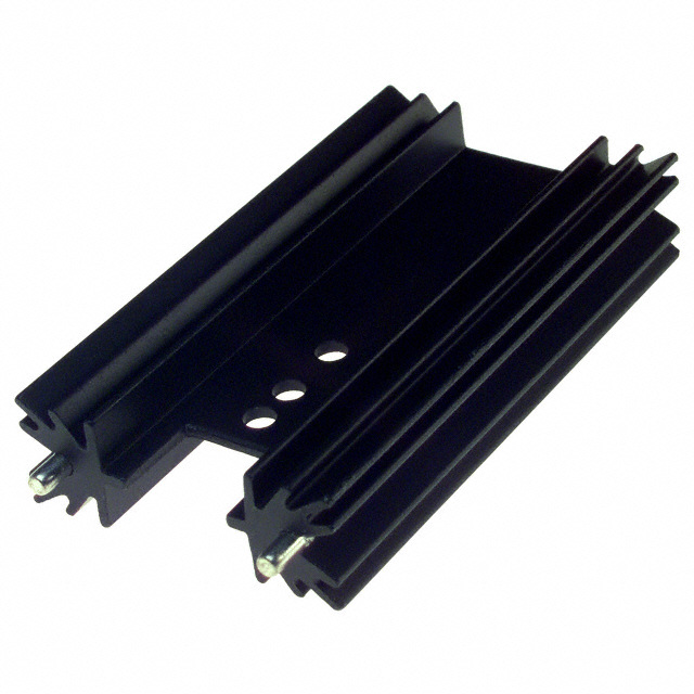 HEATSINK TO-220 H=2.5" BLK W/PIN