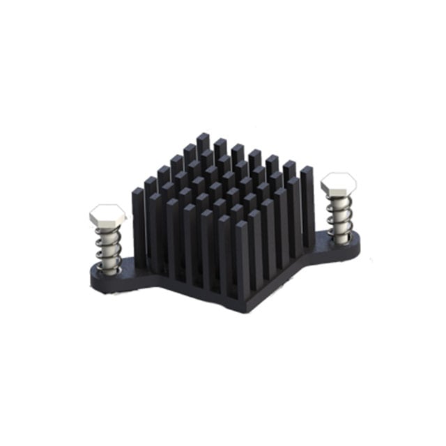 HEATSINK 31X23MM FRONT PUSH PIN